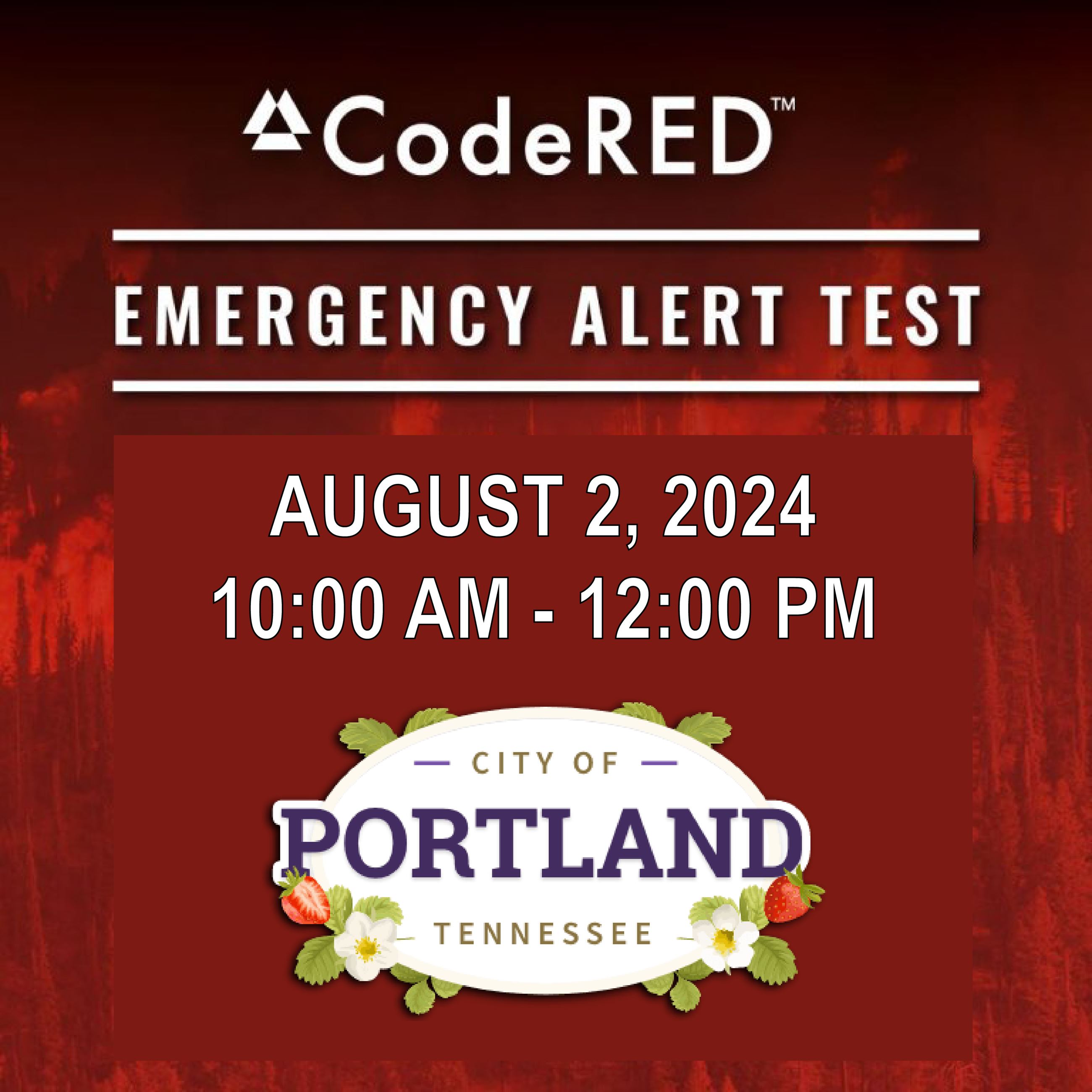 Emergency Alert Test Notification