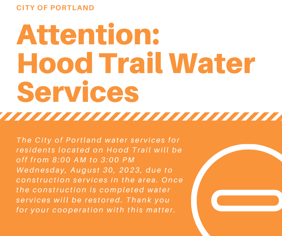 Attention Hood Trail Water Services